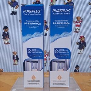 Set of Pureplus replacement filter system model PP-RWF0700A-S new in-box filter
